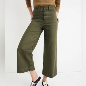 Madewell Olive Green Trousers
